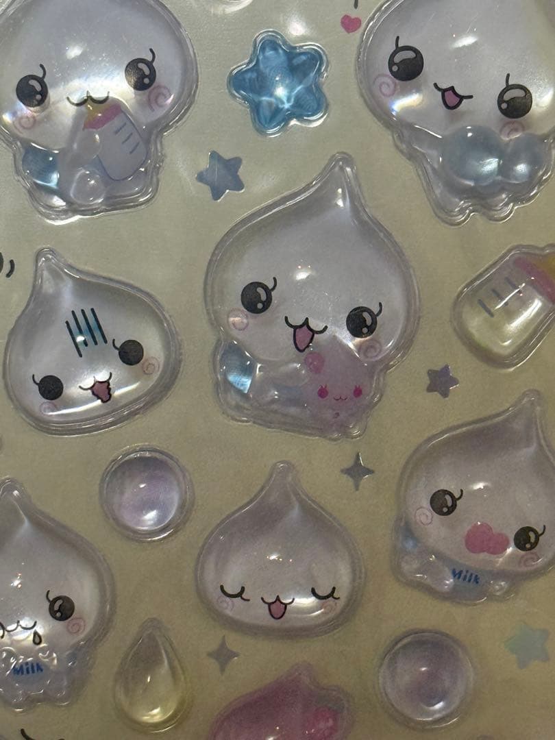 【正規品】しずくちゃん ボンボンドロップシール 4種