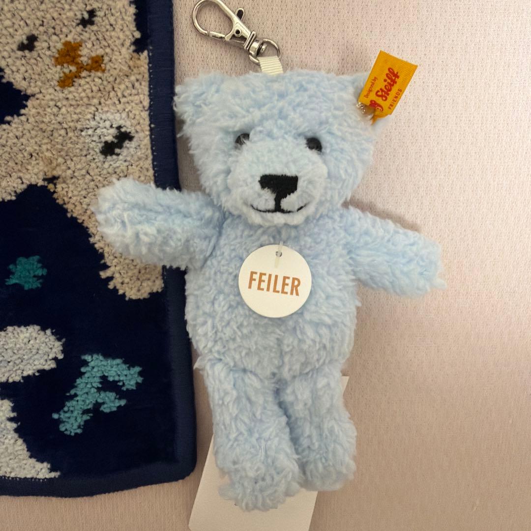 FEILER クマデザイン タオルとぬいぐるみセット
