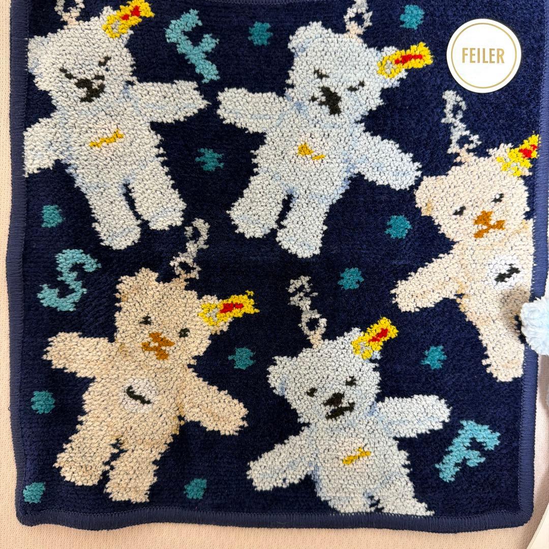 FEILER クマデザイン タオルとぬいぐるみセット