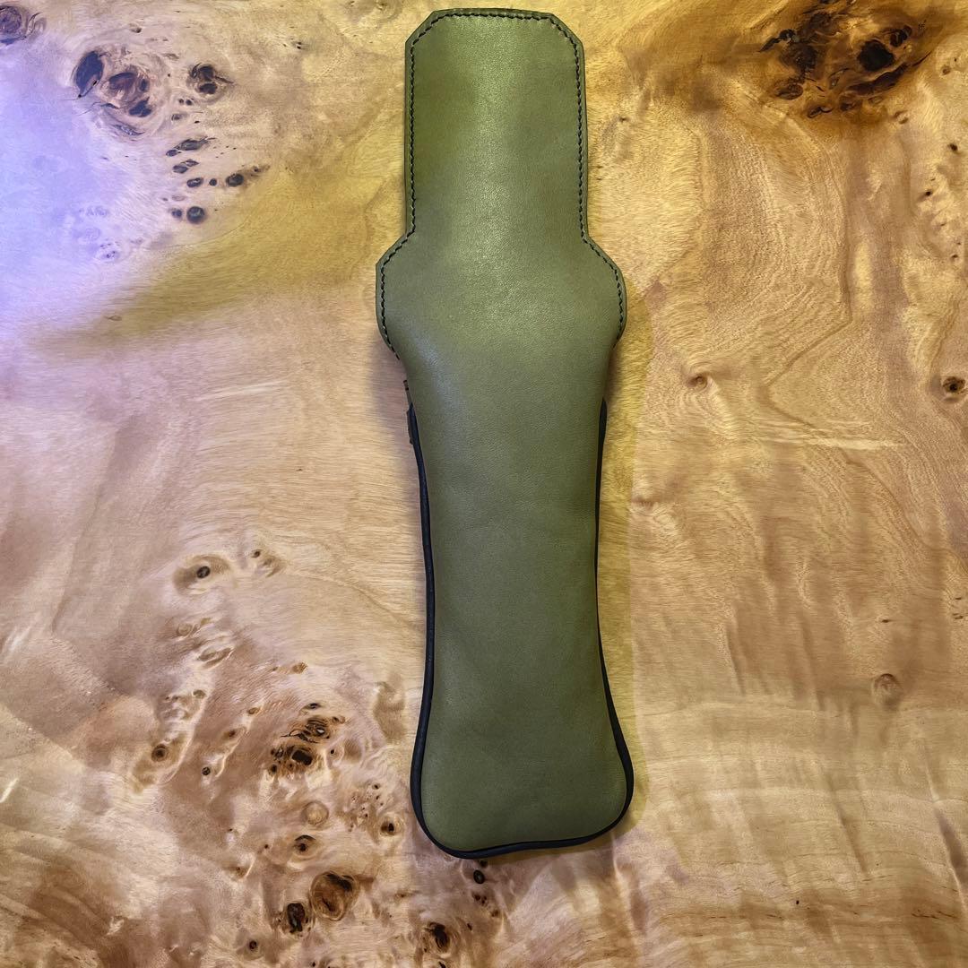 本革　レザー　メガネケース