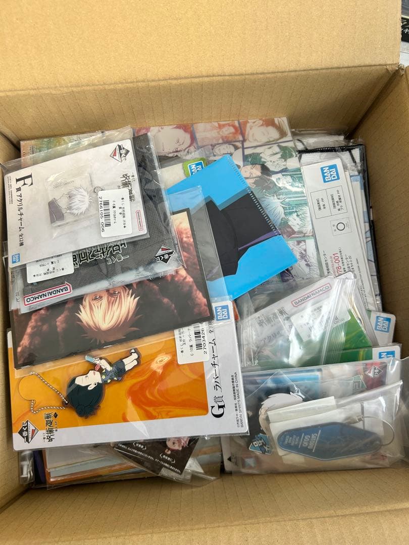 呪術廻戦 フィギュア 一番くじ グッズ アクスタ ラバスト コミック