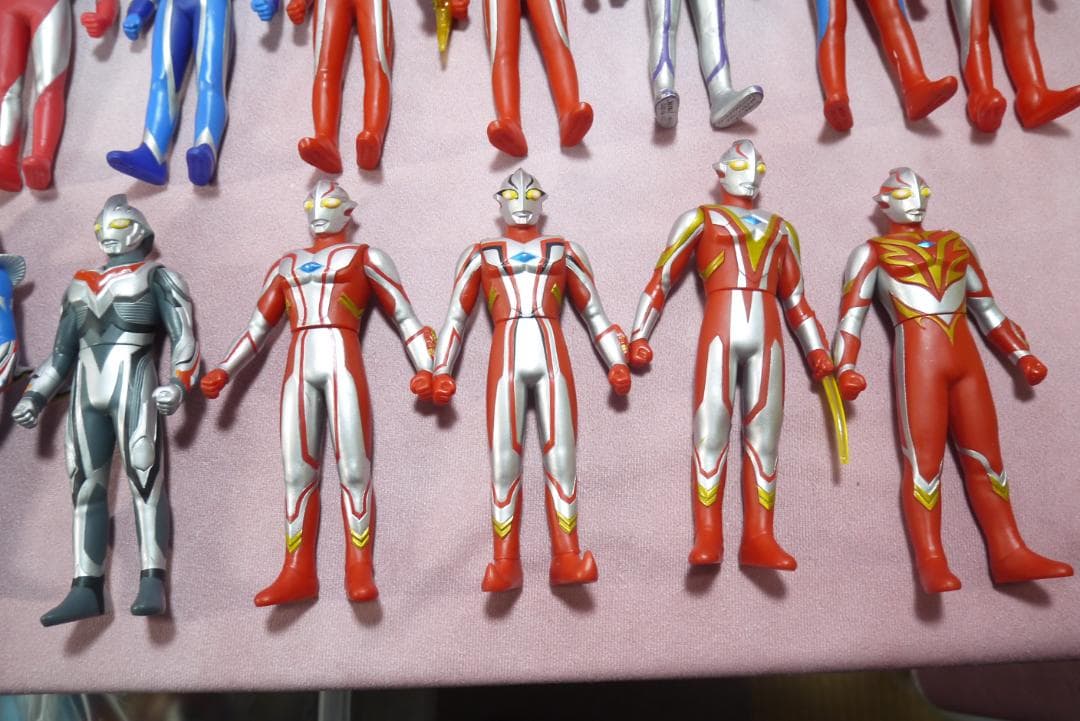 ウルトラヒーローシリーズ　800サイズ　新金型ソフビ　44体セット