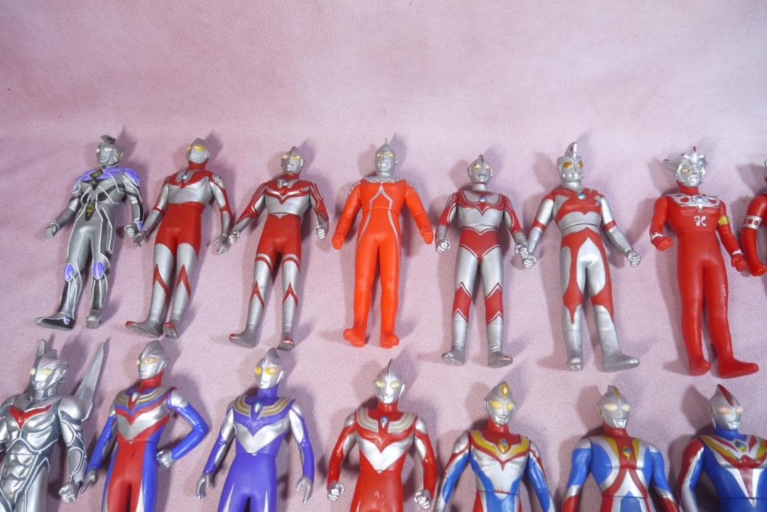 ウルトラヒーローシリーズ　800サイズ　新金型ソフビ　44体セット