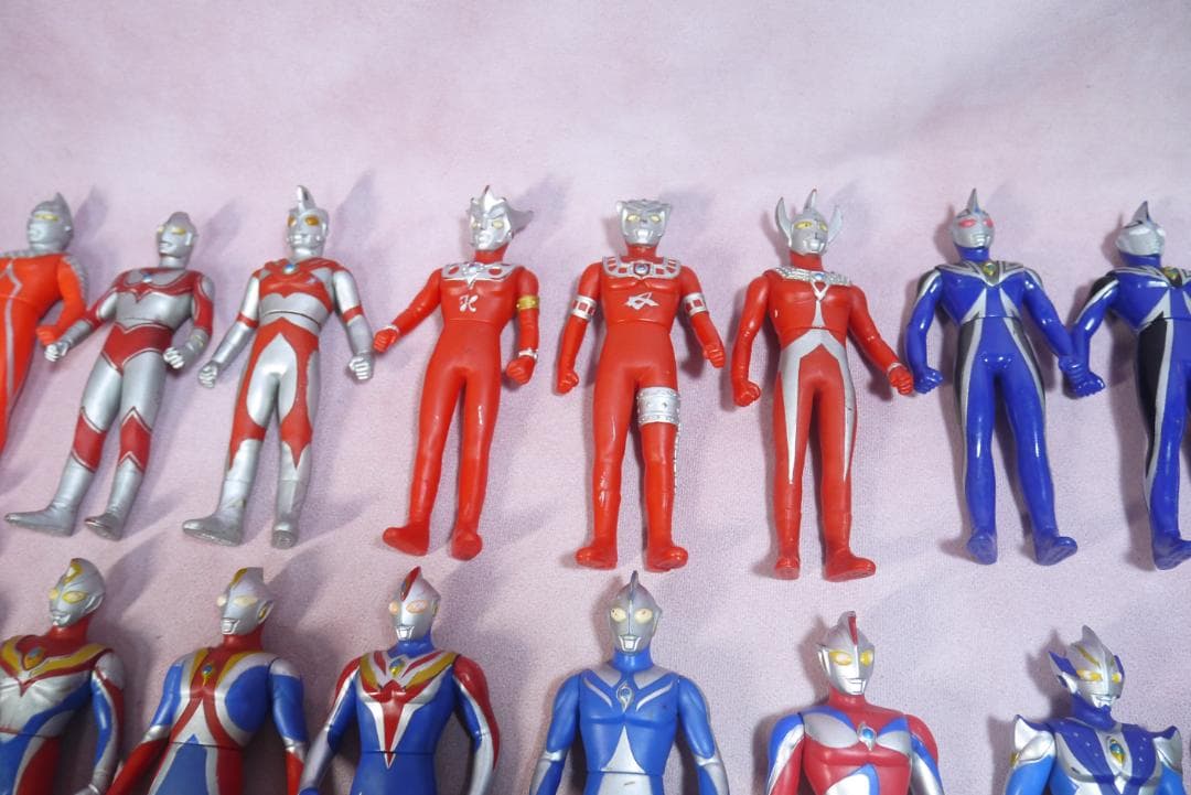 ウルトラヒーローシリーズ　800サイズ　新金型ソフビ　44体セット