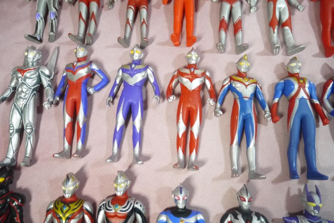 ウルトラヒーローシリーズ　800サイズ　新金型ソフビ　44体セット