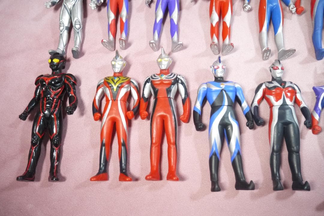ウルトラヒーローシリーズ　800サイズ　新金型ソフビ　44体セット
