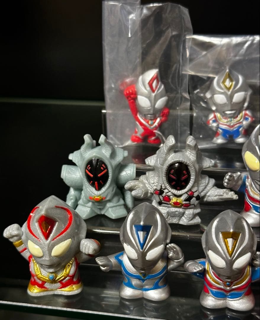 【激レア】ウルトラマンダイナ指人形/くっつくんです/フィギュア＋おまけ付き