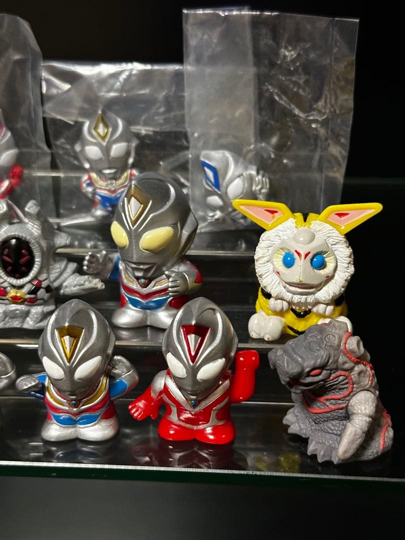【激レア】ウルトラマンダイナ指人形/くっつくんです/フィギュア＋おまけ付き