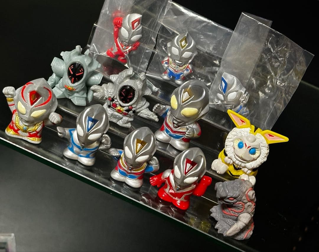 【激レア】ウルトラマンダイナ指人形/くっつくんです/フィギュア＋おまけ付き