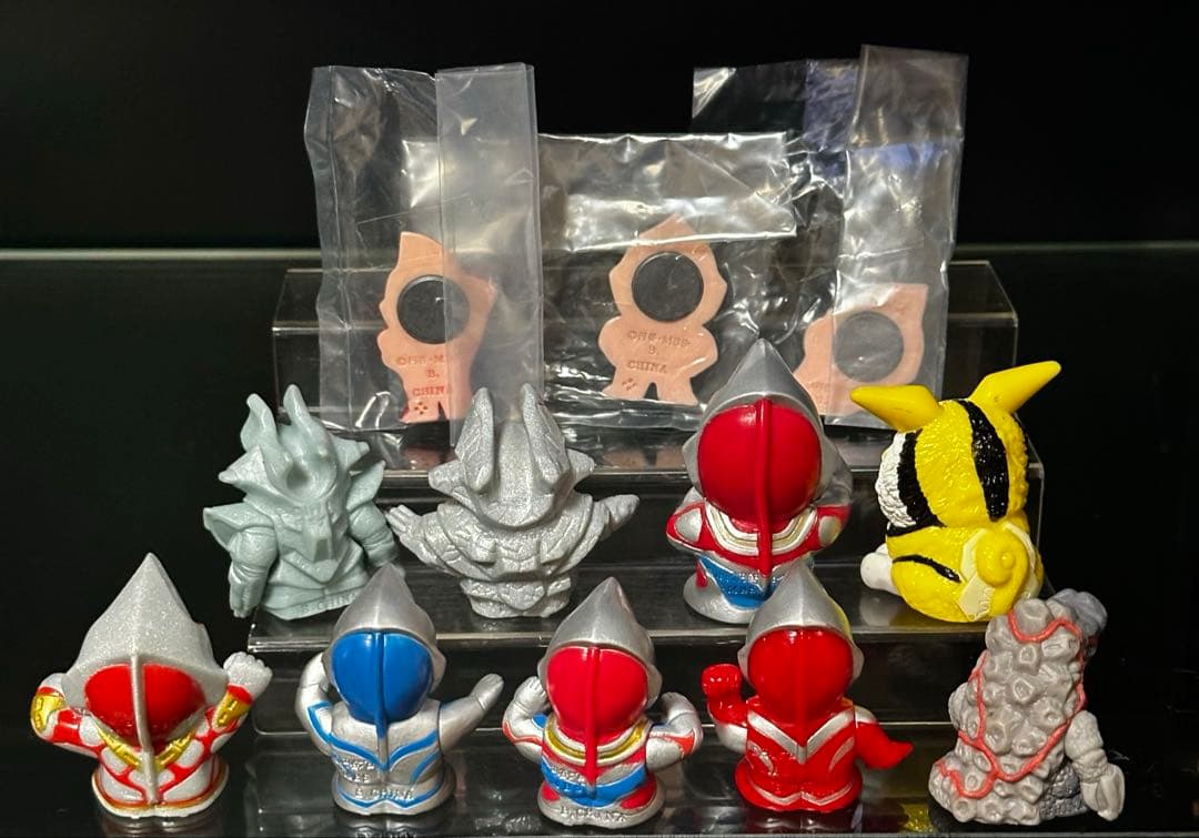 【激レア】ウルトラマンダイナ指人形/くっつくんです/フィギュア＋おまけ付き