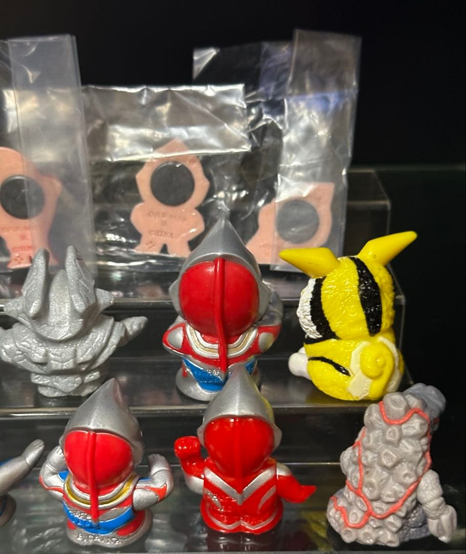 【激レア】ウルトラマンダイナ指人形/くっつくんです/フィギュア＋おまけ付き