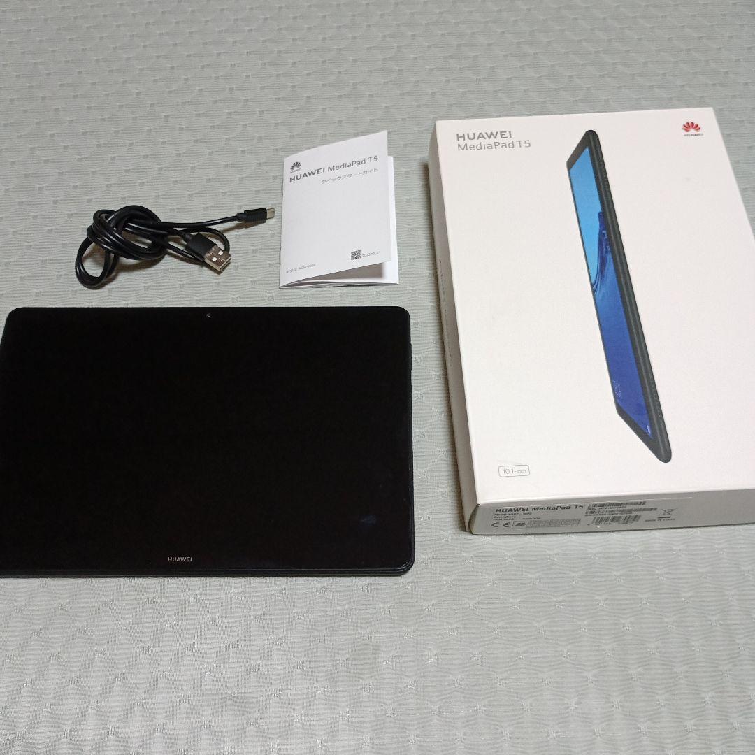 美品●動作確認済●HUAWEI●Media Pad T5●black●