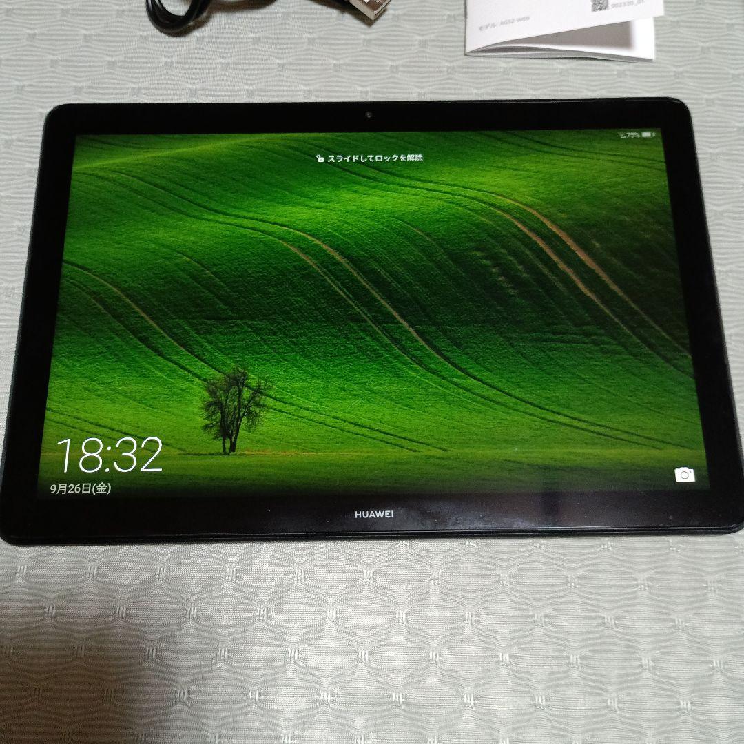 美品●動作確認済●HUAWEI●Media Pad T5●black●