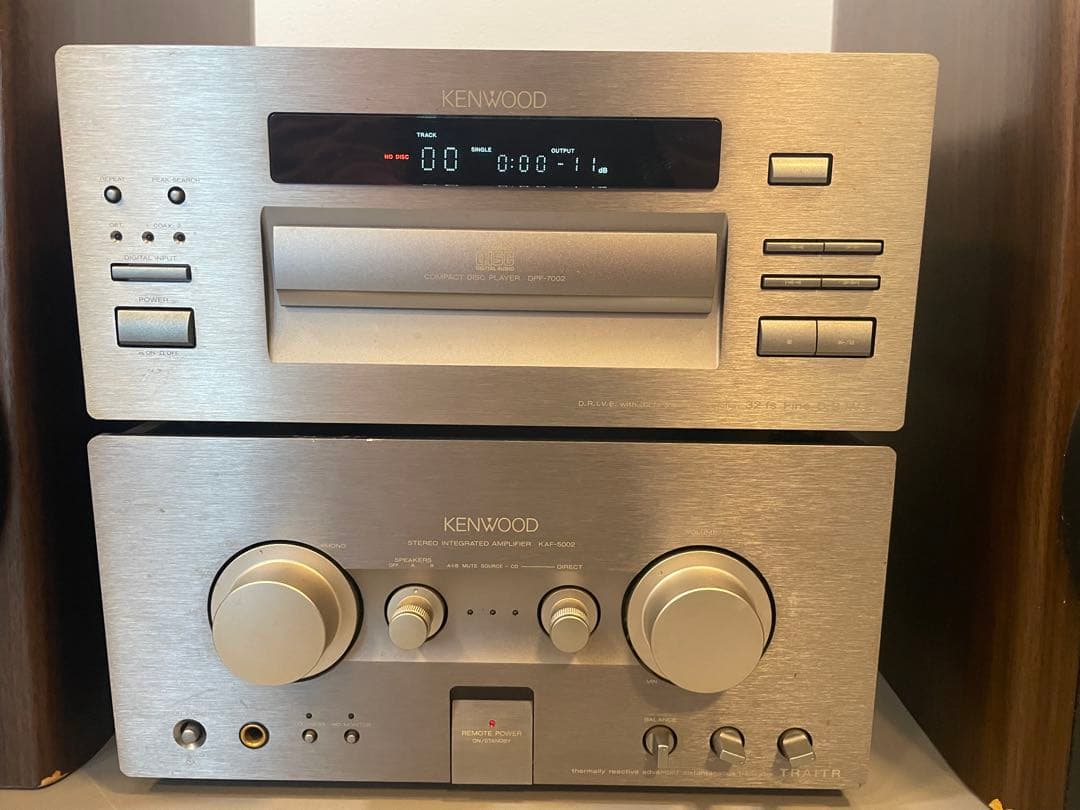 値下・Kenwood K’sコンポ KAF5002,DPF7002,LSF555