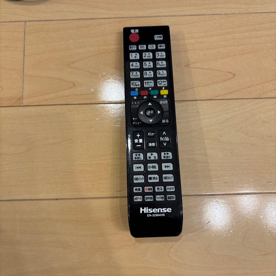 Hisense ハイセンス 32型液晶テレビ HJ32K3120 リモコン付き