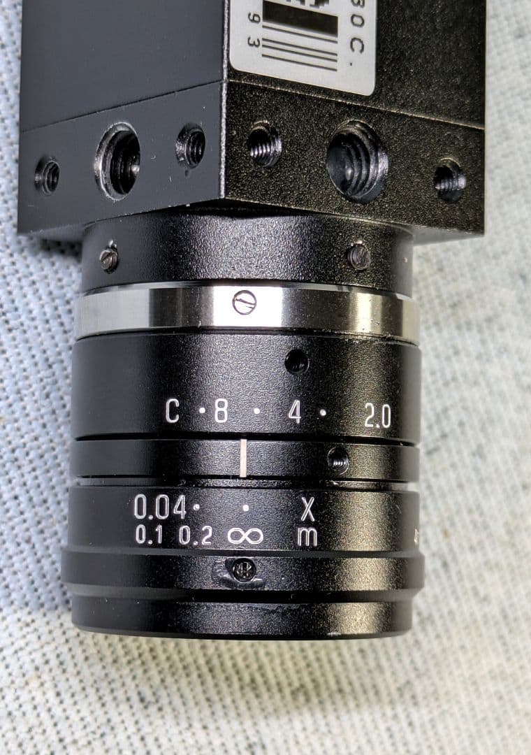 【ほぼ新品】⚫ミスミ高速撮影対応カメラEMVC-CB130C 4mmレンズ付き