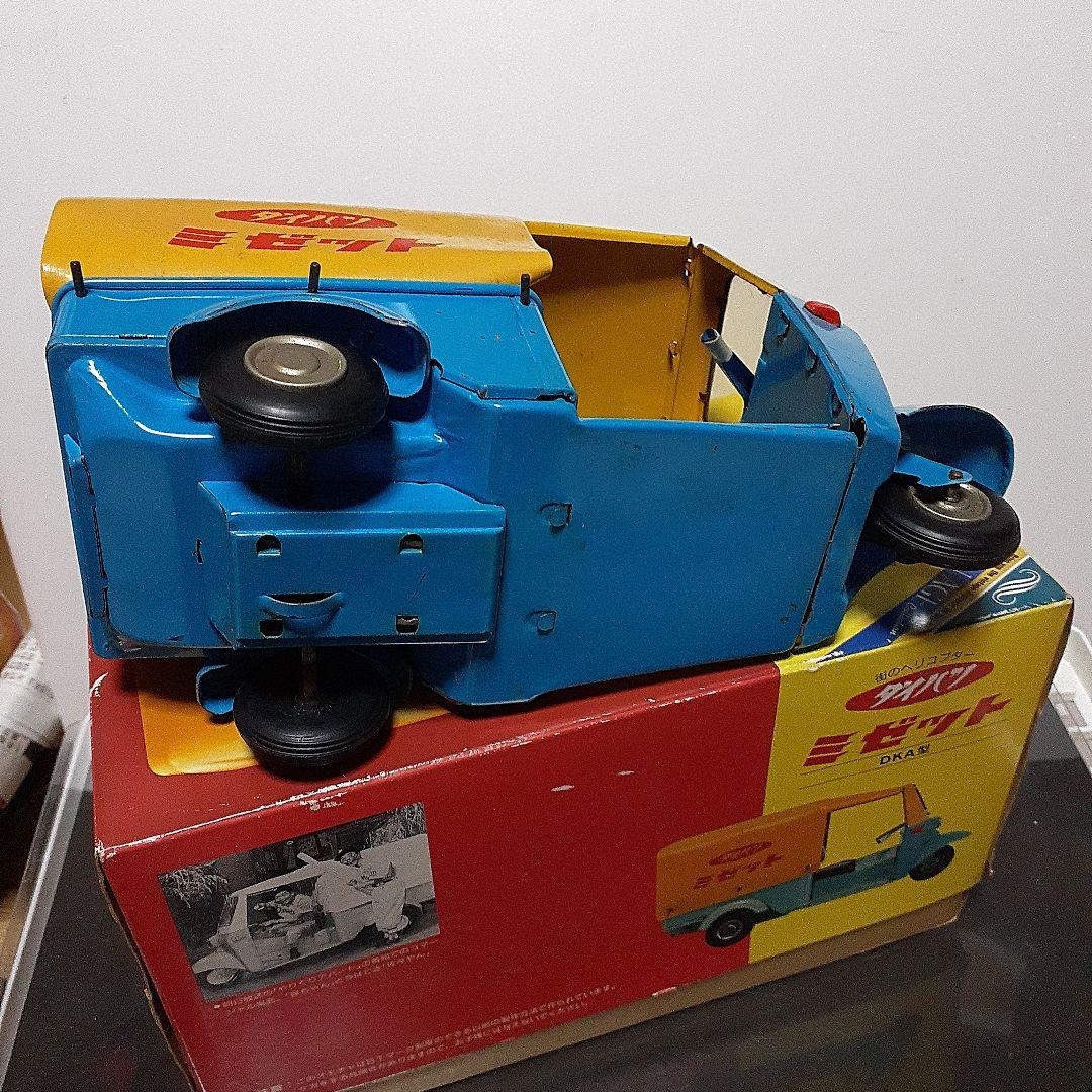 超珍品　ダイハツ　ミゼットDKA型ブリキ玩具