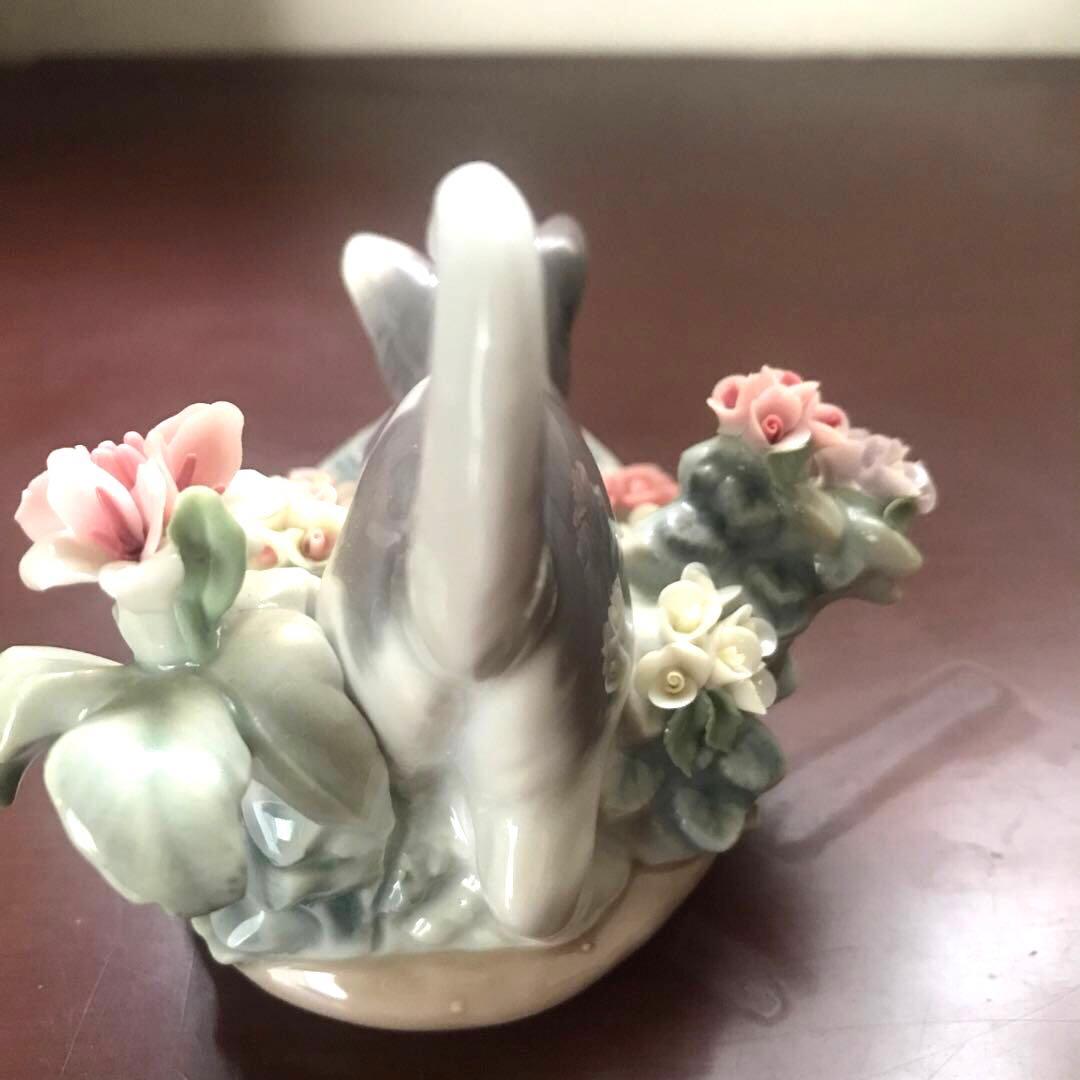 廃番希少 lladroリヤドロ キャットアンドフロッグ1442