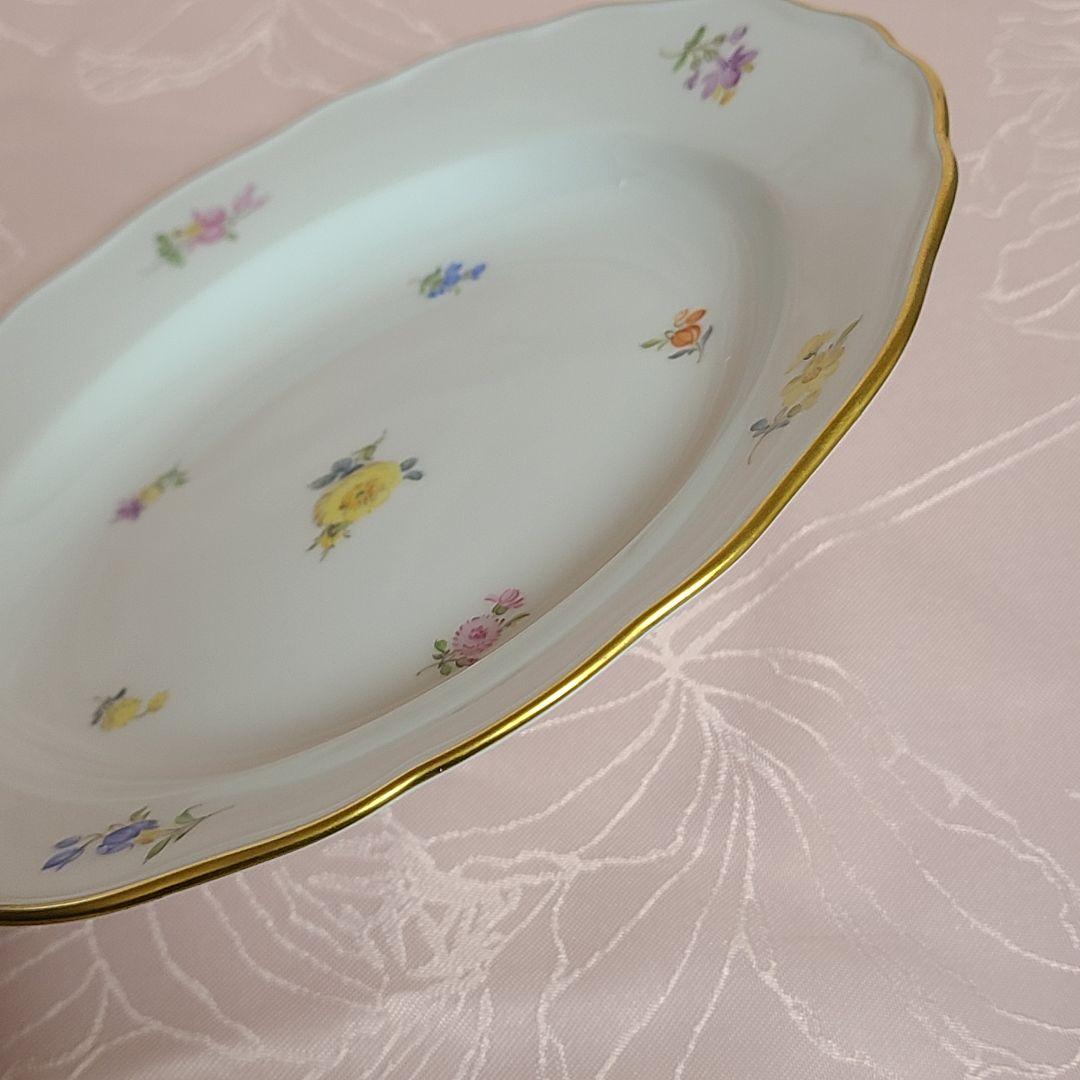 マイセン　スキャッタードフラワー　散らし小花　プレート　皿　あ31