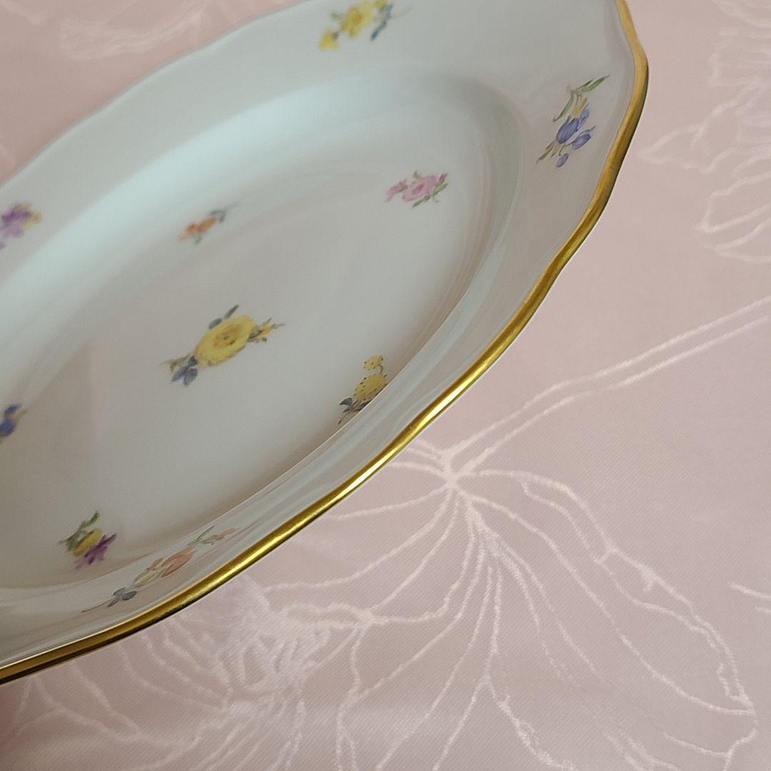 マイセン　スキャッタードフラワー　散らし小花　プレート　皿　あ31