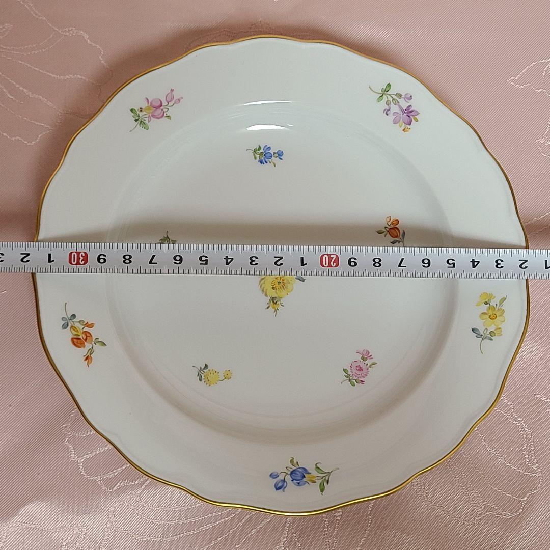 マイセン　スキャッタードフラワー　散らし小花　プレート　皿　あ31