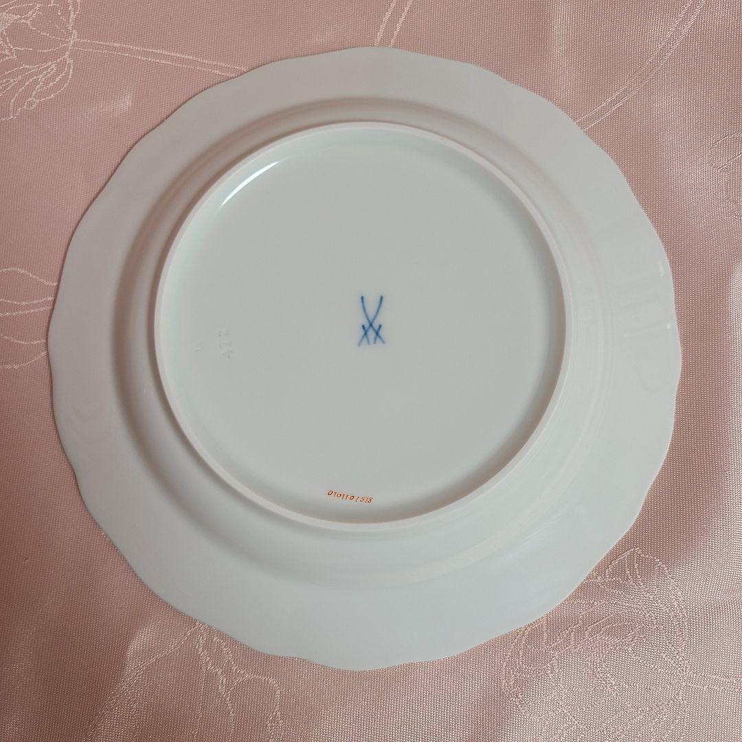 マイセン　スキャッタードフラワー　散らし小花　プレート　皿　あ31