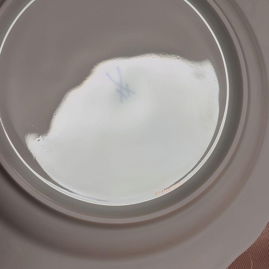 マイセン　スキャッタードフラワー　散らし小花　プレート　皿　あ31