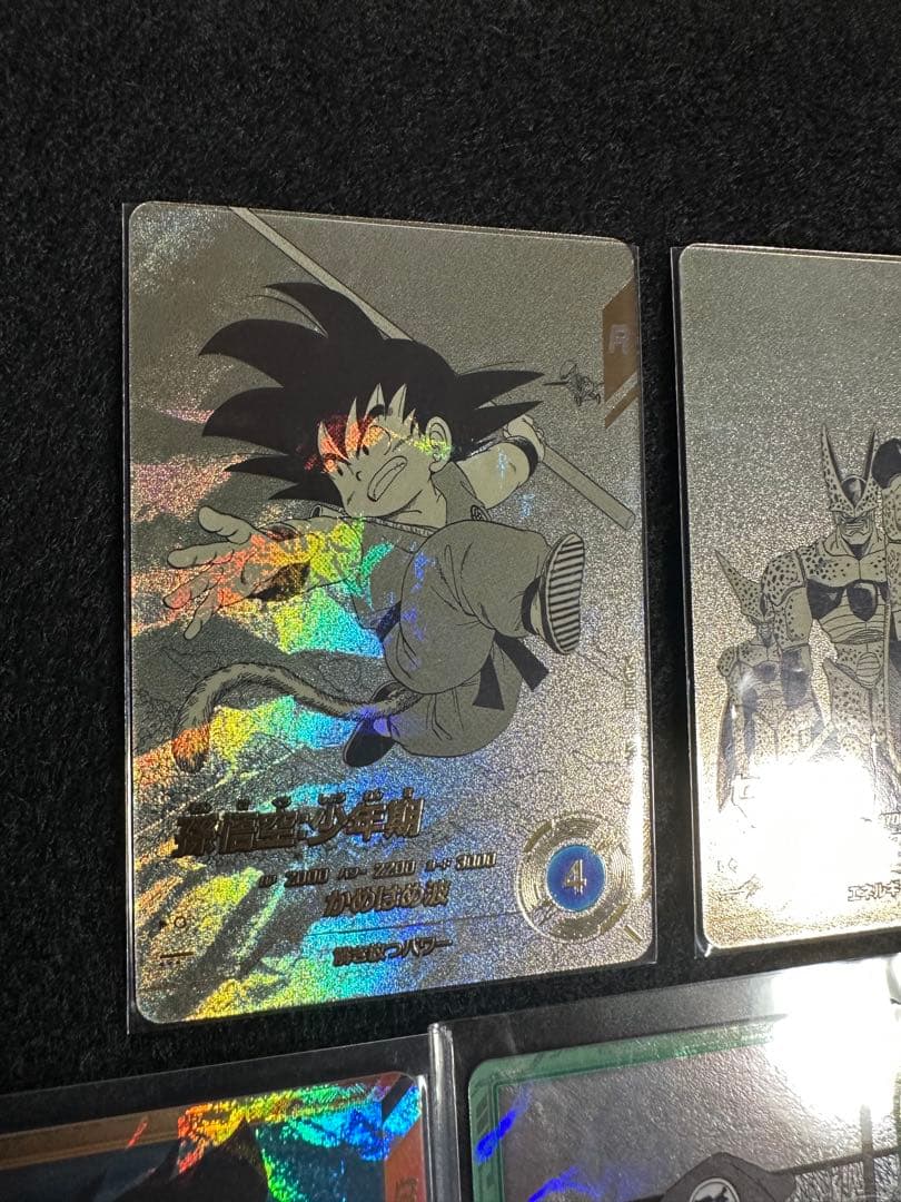 スーパーダイバーズ　孫悟飯少年期パラレル／セルパラレル/おまけ3枚