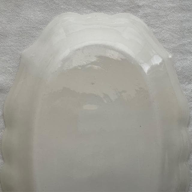 希少美品◆18世紀レリーフオーバルプレート＃ショワジールロワオクトゴナルフランス