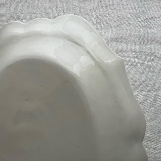 希少美品◆18世紀レリーフオーバルプレート＃ショワジールロワオクトゴナルフランス