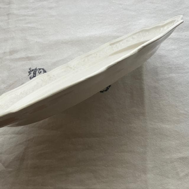 希少美品◆18世紀レリーフオーバルプレート＃ショワジールロワオクトゴナルフランス