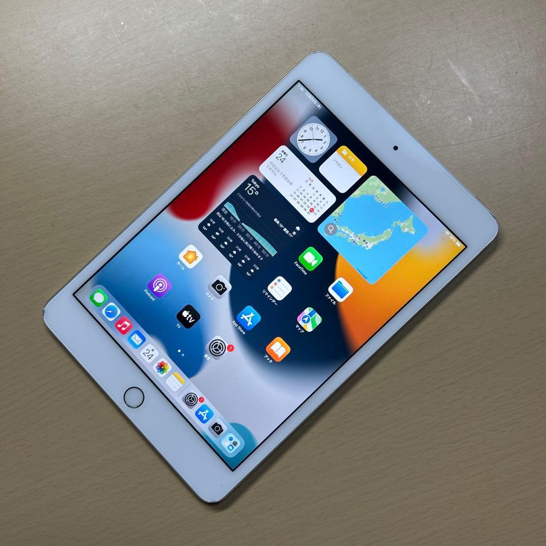 iPad mini4 32GB セルラー　SIMフリー　割れなし