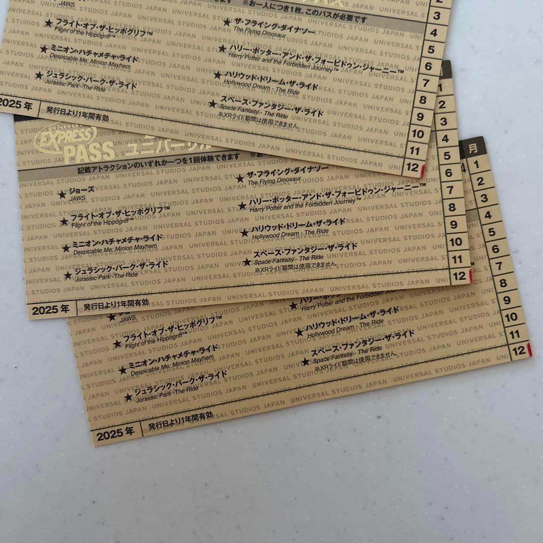 ranran様　USJ エクスプレスパス