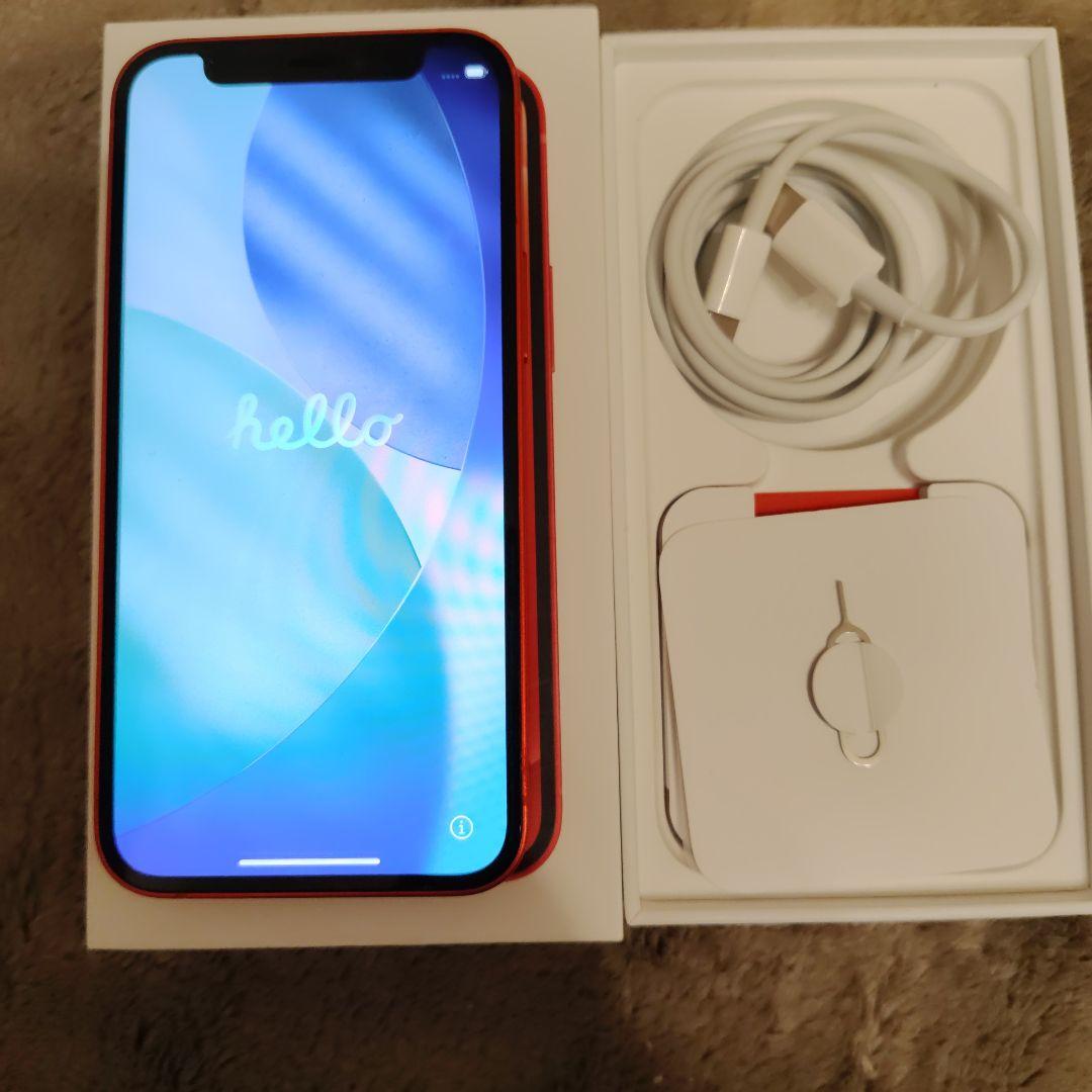 Apple iPhone 12 (PRODUCT)RED 本体