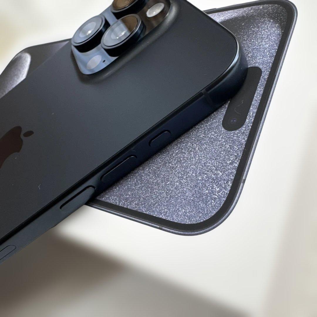 iPhone15 pro max256GB ブルーチタニウム バッテリー100%