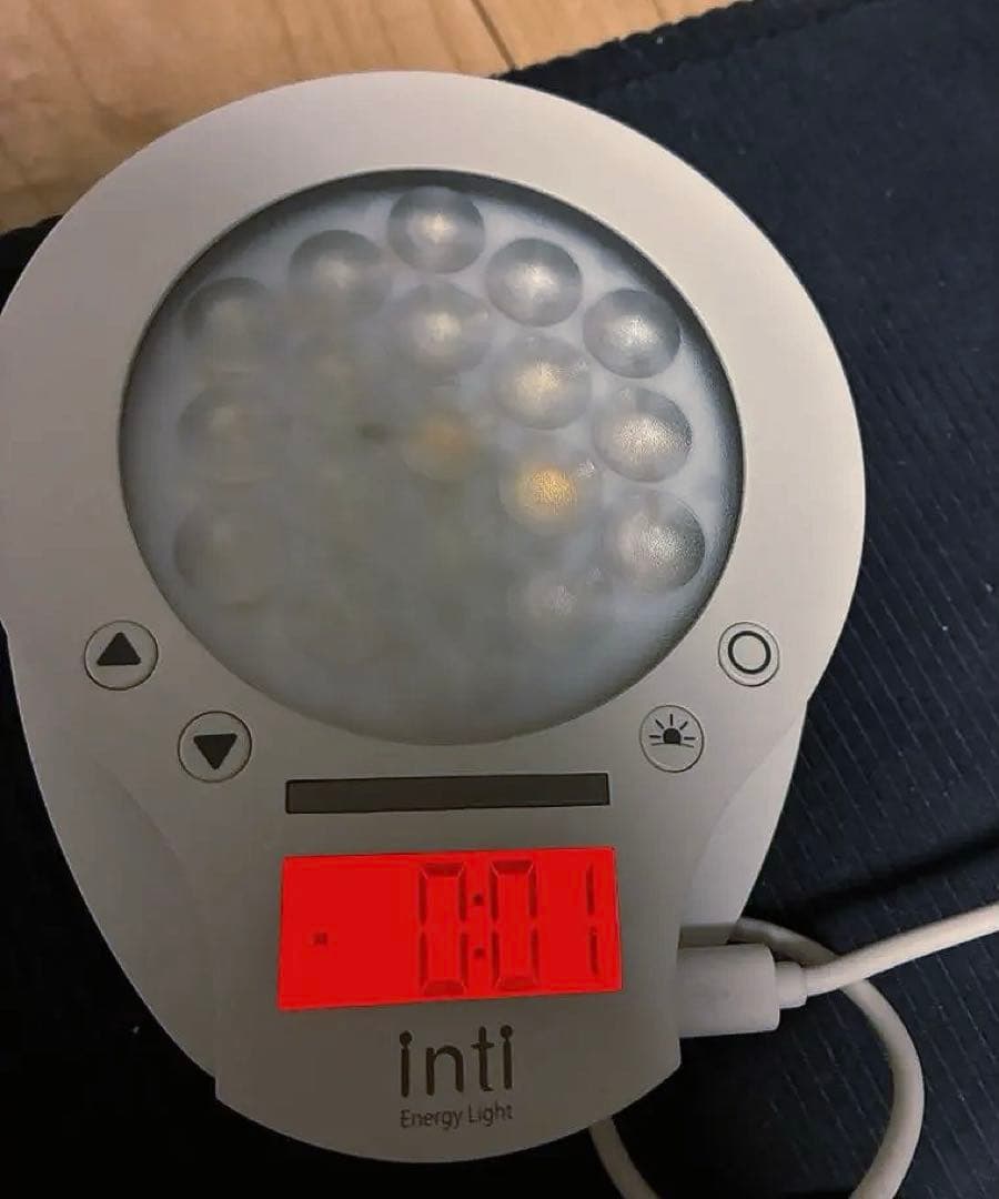 Inti4s 光で起きる目覚まし時計