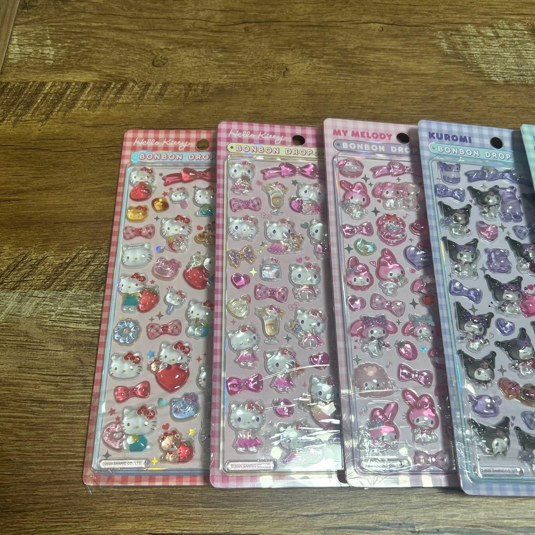 ［正規品]ボンボンドロップシール　サンリオ第二弾　セット