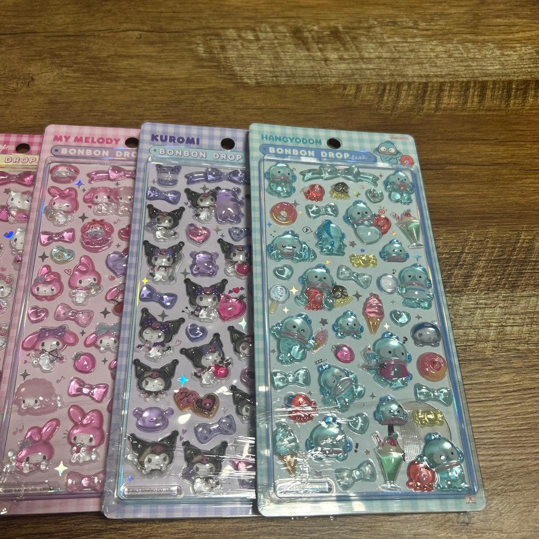 ［正規品]ボンボンドロップシール　サンリオ第二弾　セット