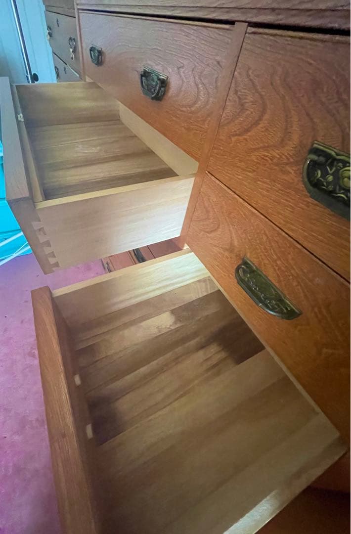 和箪笥　桐使用　和服　着物　アンティーク家具