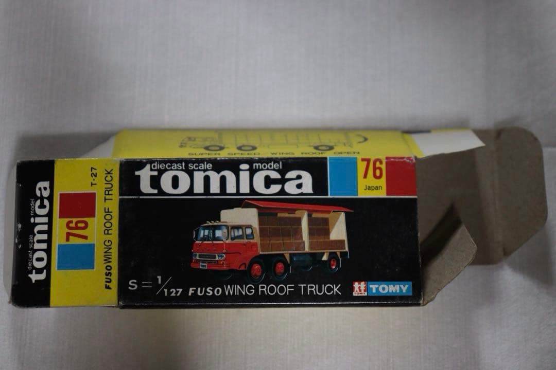 日本製　国産　トミカ　三菱　ふそう　ウイング　ルーフトラック　ペプシコーラ