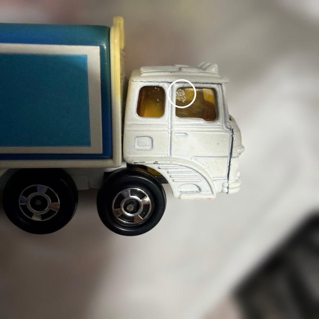 日本製　国産　トミカ　三菱　ふそう　ウイング　ルーフトラック　ペプシコーラ