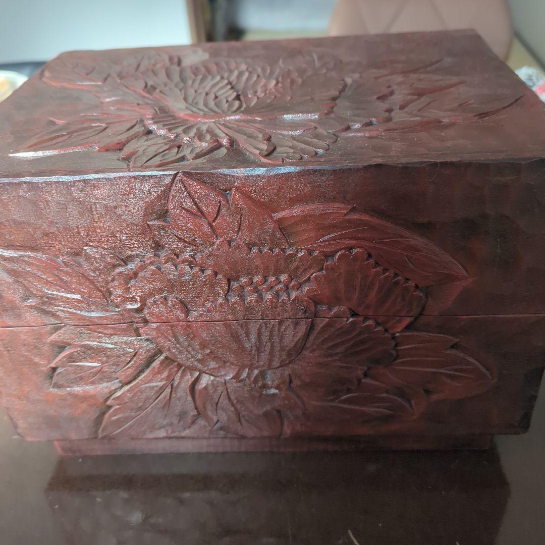 ハンドメイド　手掘り　引き出し