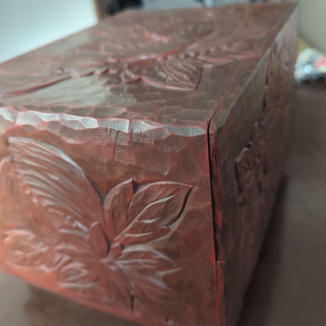 ハンドメイド　手掘り　引き出し