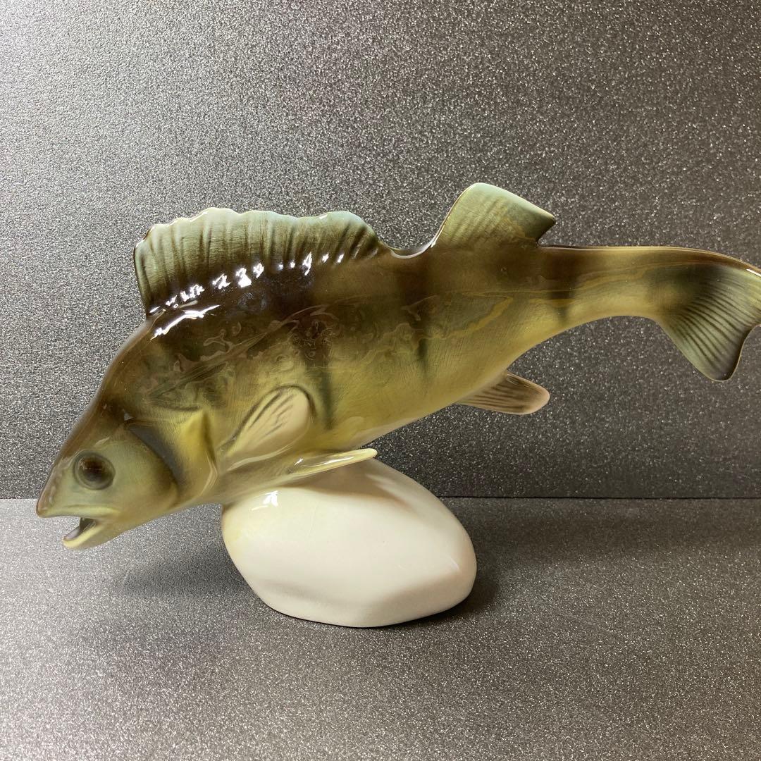  DUX BOHEMIA 魚　置物　ボヘミア
