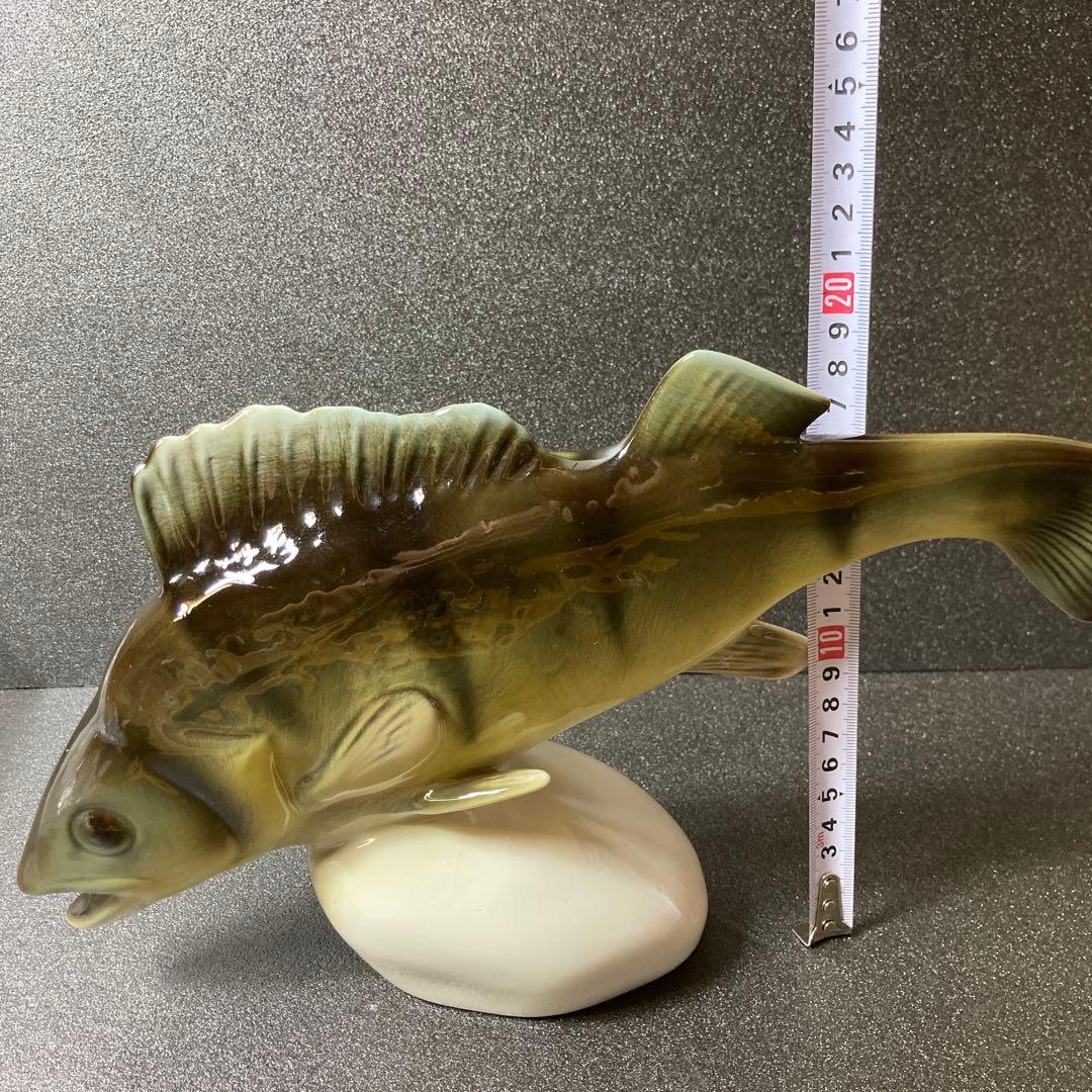 DUX BOHEMIA 魚　置物　ボヘミア