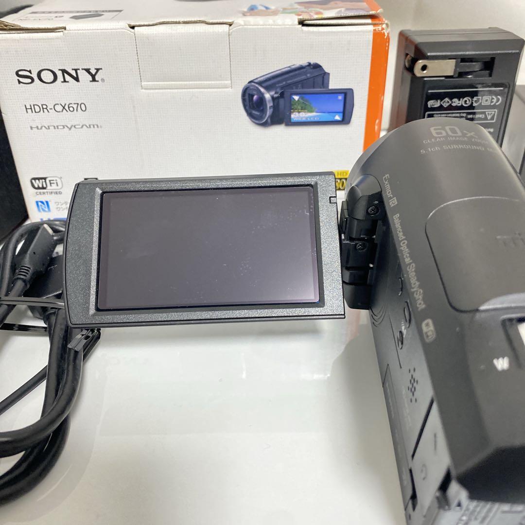 aikey 　　　　　HDR-CX670 ほぼ新品　SONY　ハンディカム