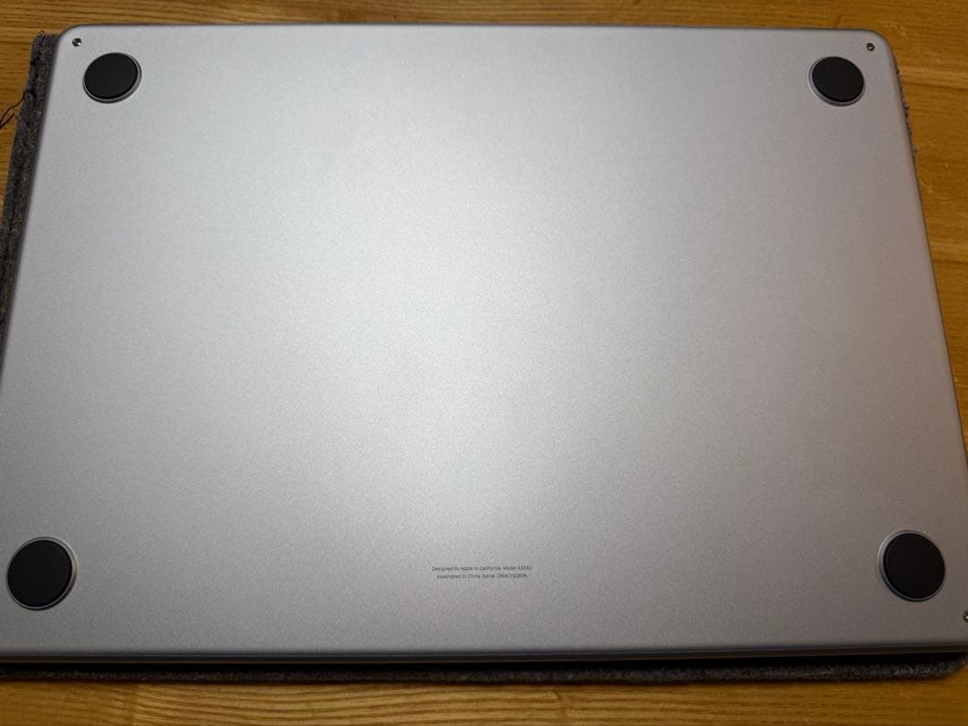 極美品【UK配列キーボード】M4 Macbook Air 16GB スカイブルー