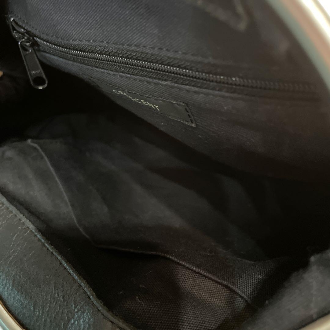 クレッシェント　CRESCENT HITOMI AZUHATA 牛革がま口バッグ