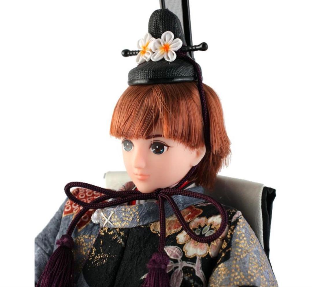 リカちゃんおひなさま　はるとくん　雛人形　立ち雛