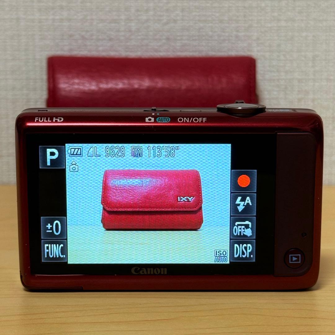【付属品多数】Canon ixy 51s レッド 動作確認済